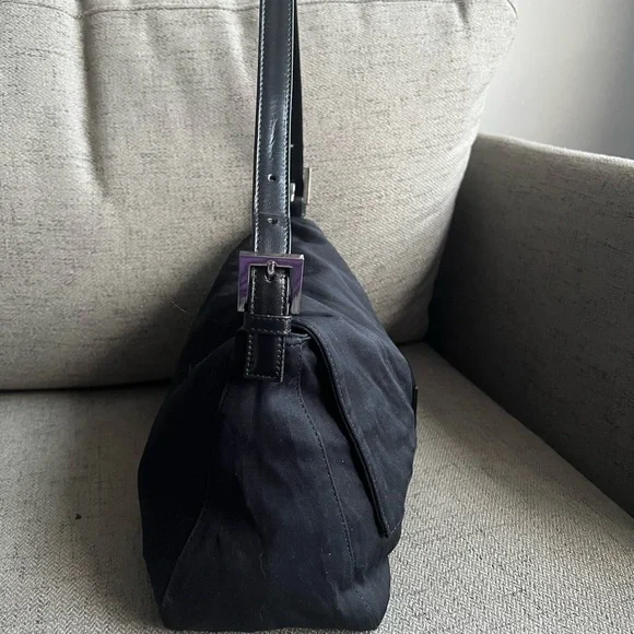 Fendi mamma baguette Vintage 90s Neoprene - Picture 4 of 15